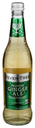 Fever Tree Soda Ginger Ale Premuim - 16.9 Fo (8 Units)
