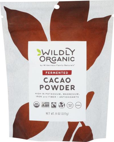 Wildly Organic Powder Cacao Fermented - 8 Oz (6 Units)