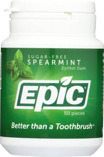 Epic Dental Gum Spearmnt Xylitol 50Pc - 50 Pc (1 Units)