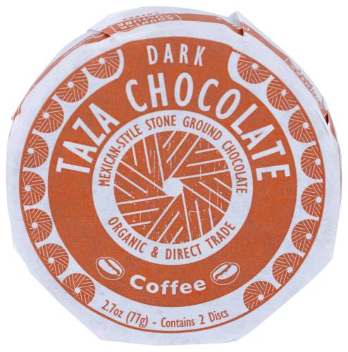 Taza Chocolate Chocolate Disc Coffee Organic - 2.7 Oz (12 Units)