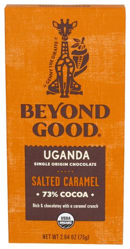 Beyond Good Bar Chocolate Salted Caramel - 2.64 Oz (12 Units)