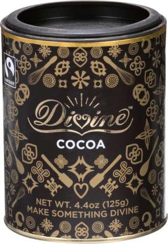 Divine Chocolate Cocoa Powder - 4.5 Oz (12 Units)