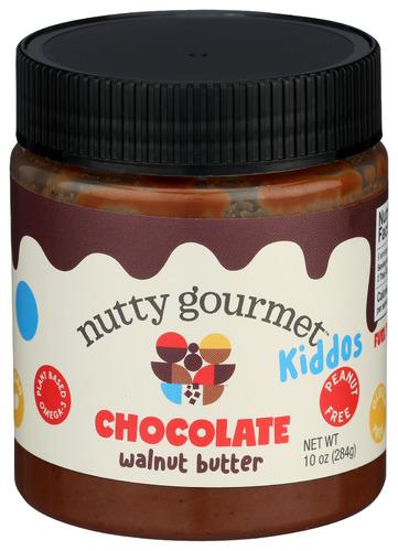 The Nutty Gourmet Nut Butter Walnut Chocolate - 10 Oz (6 Units)