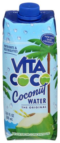 Vita Coco Coconut Wtr Pure Rslbl - 17 Fo (12 Units)