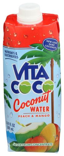 Vita Coco Coconut Wtr Mango Pch Rslbl - 17 Fo (12 Units)