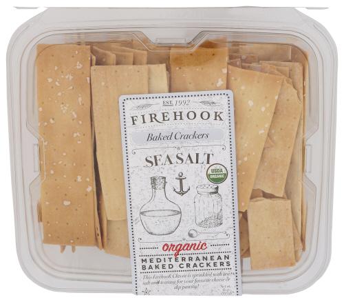 Firehook Cracker Bkd Sea Salt - 8 Oz (12 Units)