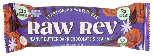 Raw Rev Bar Prtn Glo Peanut Butter Drk - 1.6 Oz (12 Units)