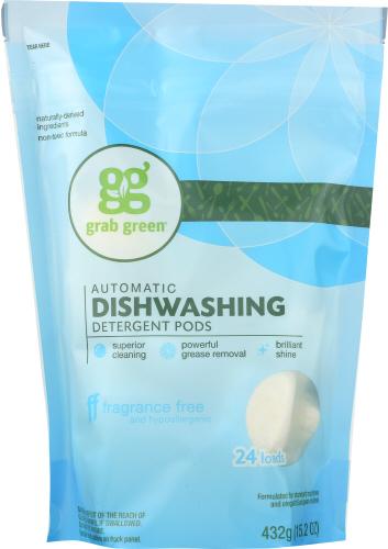 Grabgreen Detgnt Dishwsh Ff 24Ld - 15.2 Oz (6 Units)