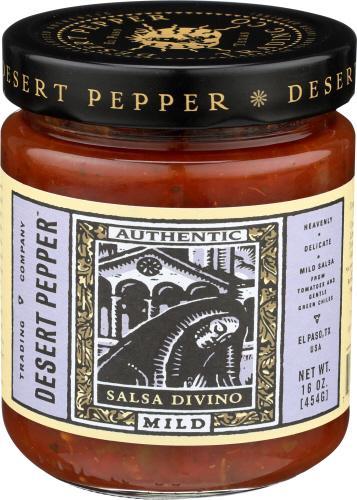 Desert Pepper Salsa Divino Mild - 16 Oz