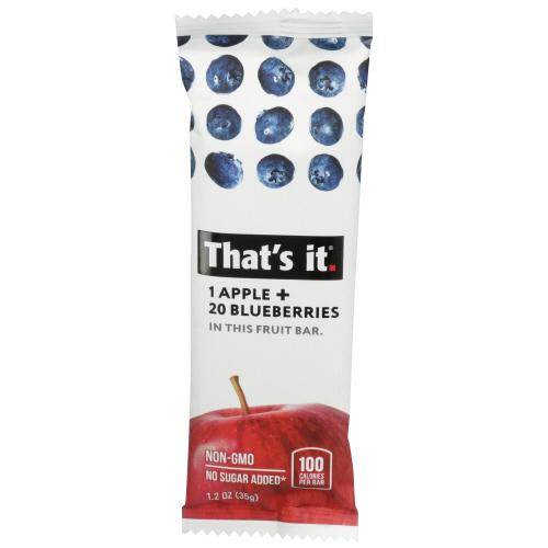 Thats It Bar Fruit Apple Bluebry - 1.2 Oz