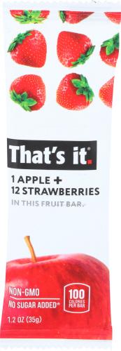 Thats It Bar Fruit Apple Strwbrry - 1.2 Oz