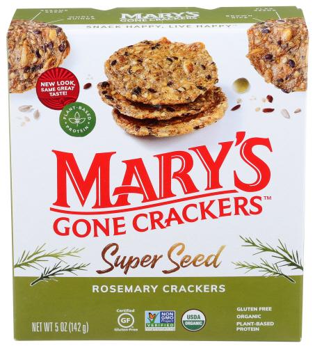 Marys Gone Crackers Cracker Rosemary - 5 Oz